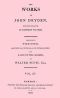 [Gutenberg 47641] • The Works of John Dryden, now first collected in eighteen volumes. Volume 15